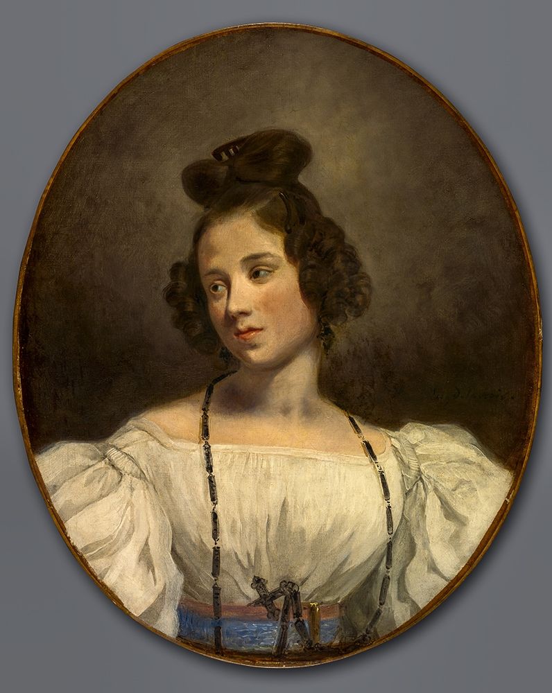 Mlle. Alexandrine-Julie de la Boutraye art print by Eugene Delacroix for $57.95 CAD