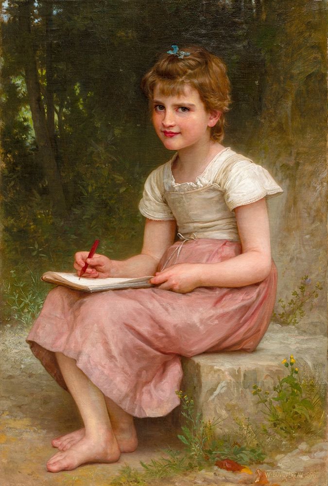 A Calling art print by William Adolphe Bouguereau for $57.95 CAD