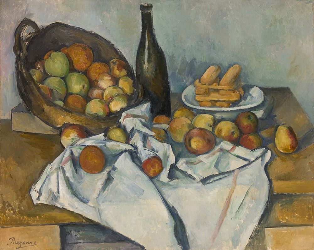 The Basket of Apples 1893 art print by Paul Cezanne for $57.95 CAD