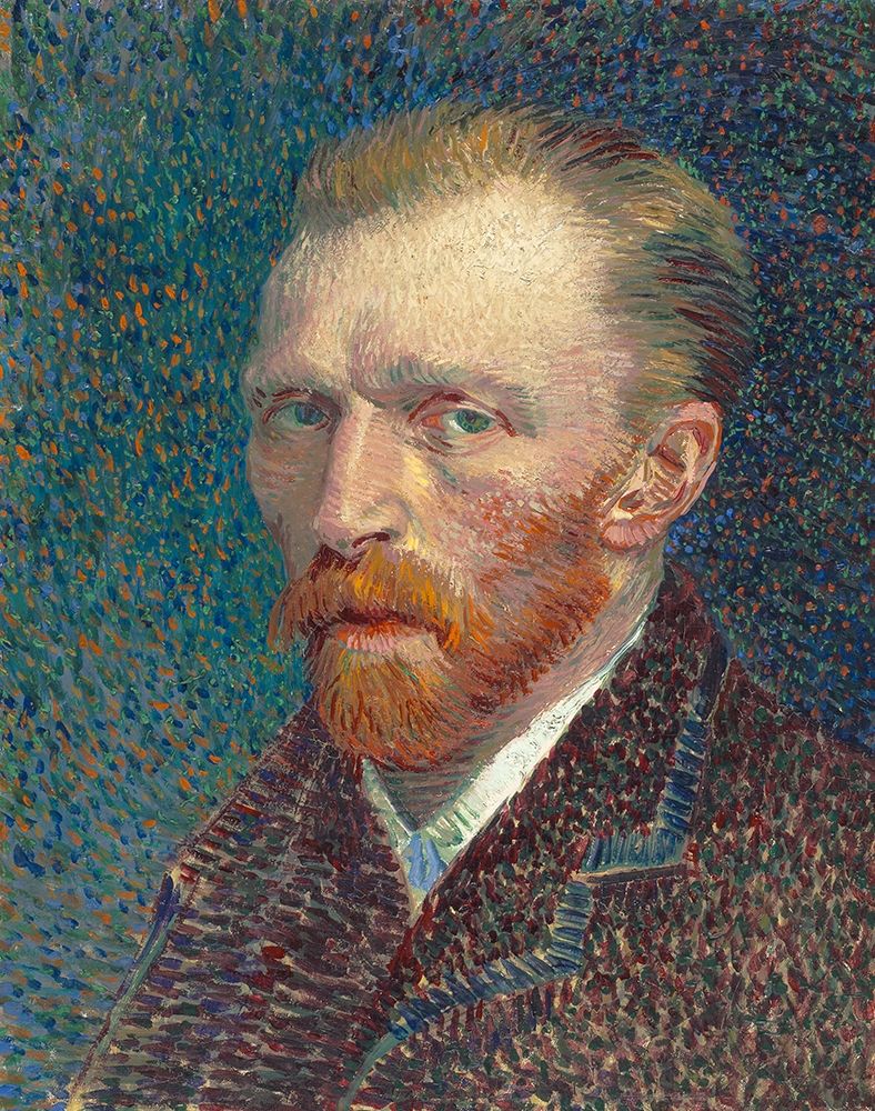 Self-Portrait 1887 art print by Vincent Van Gogh for $57.95 CAD