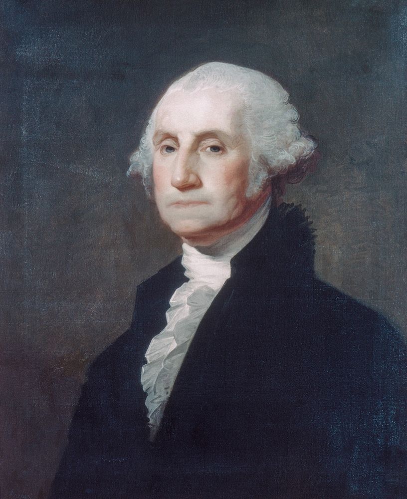 George Washington 1803 art print by Gilbert Stuart for $57.95 CAD