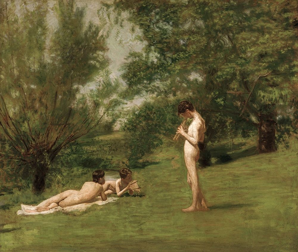 Arcadia art print by Thomas Eakins for $57.95 CAD