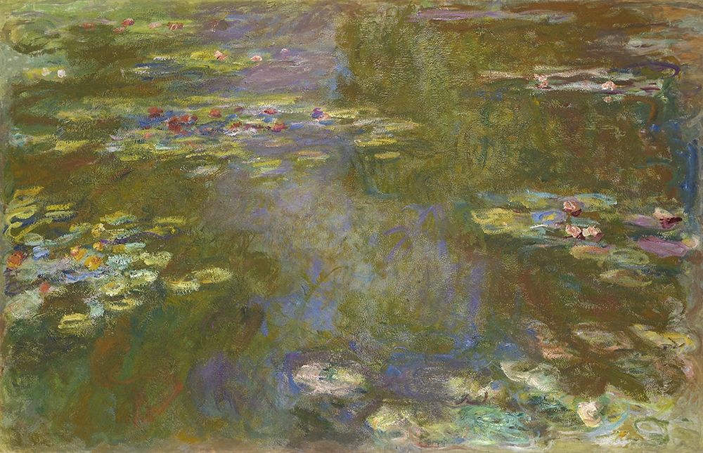 Water Lily Pond art print by Claude Monet for $57.95 CAD