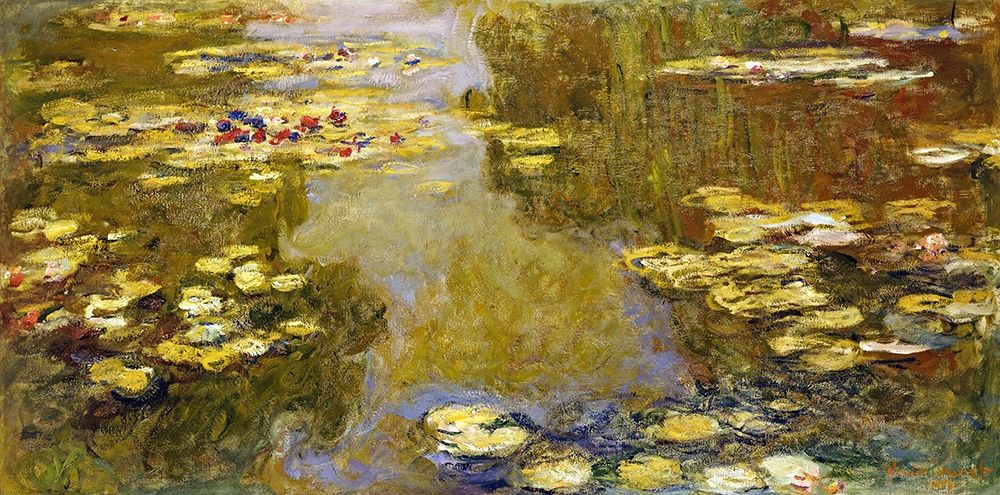 The Lily Pond art print by Claude Monet for $57.95 CAD