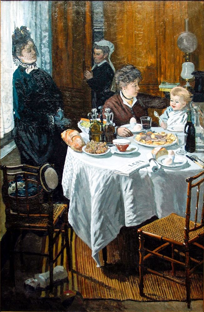 The Luncheon (1868) art print by Claude Monet for $57.95 CAD