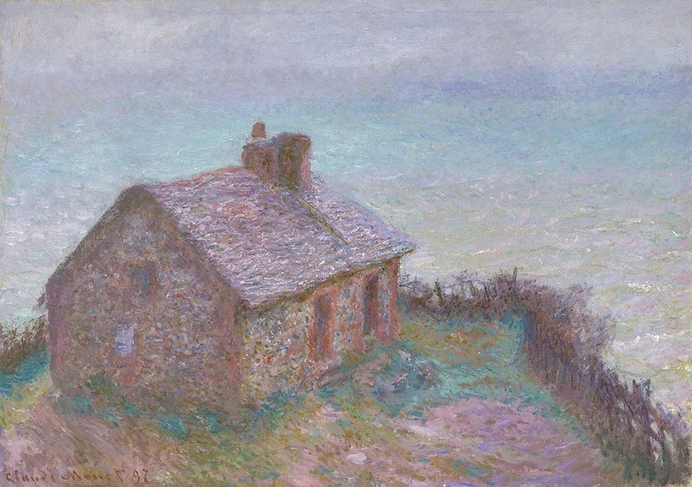 The Customs House at Varengeville art print by Claude Monet for $57.95 CAD