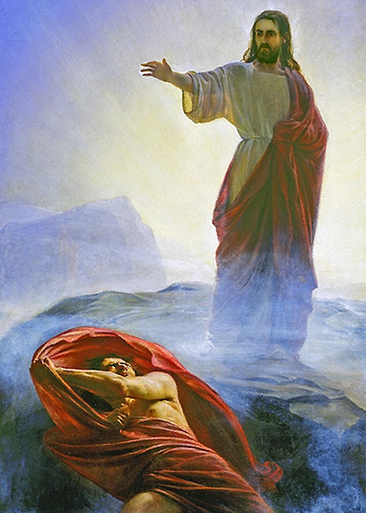 Jesus Tempted art print by Carl Bloch for $57.95 CAD