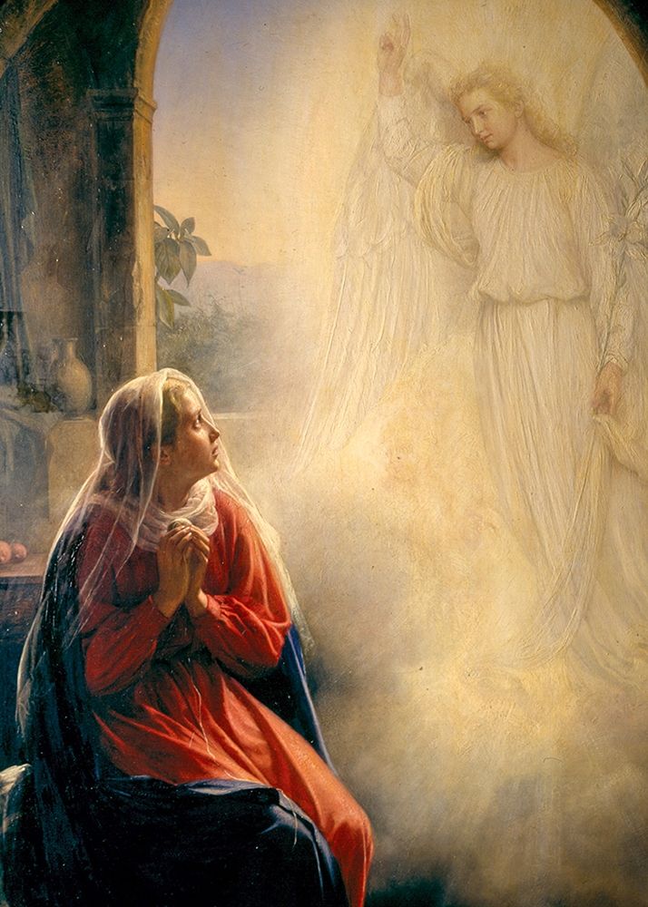 The Annunciation art print by Carl Bloch for $57.95 CAD