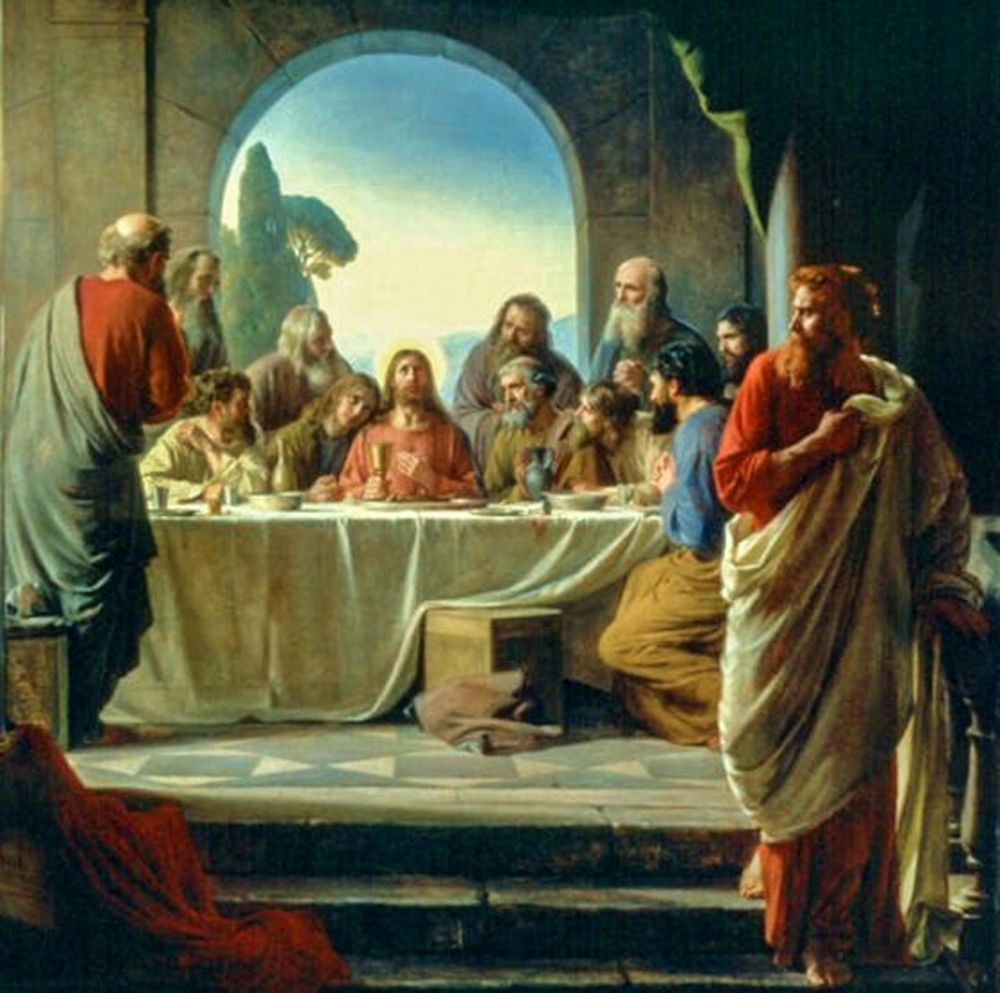 The Last Supper art print by Carl Bloch for $57.95 CAD
