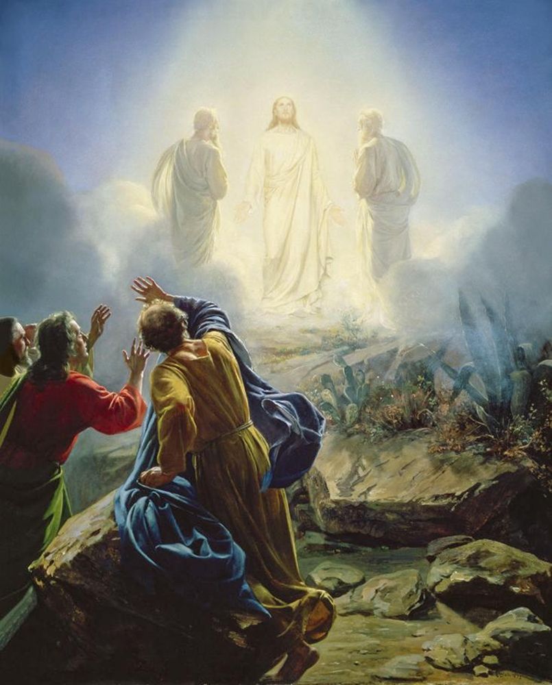 Transfiguration of Jesus art print by Carl Bloch for $57.95 CAD