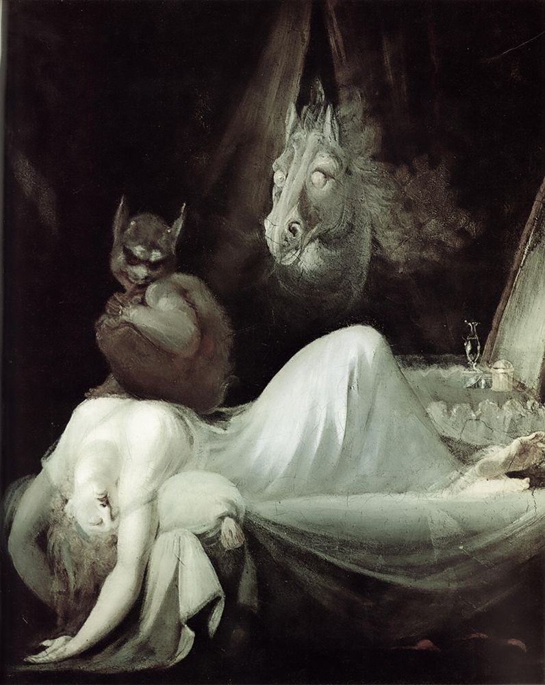The Nightmare (The Incubus) art print by Henry Fuseli for $57.95 CAD