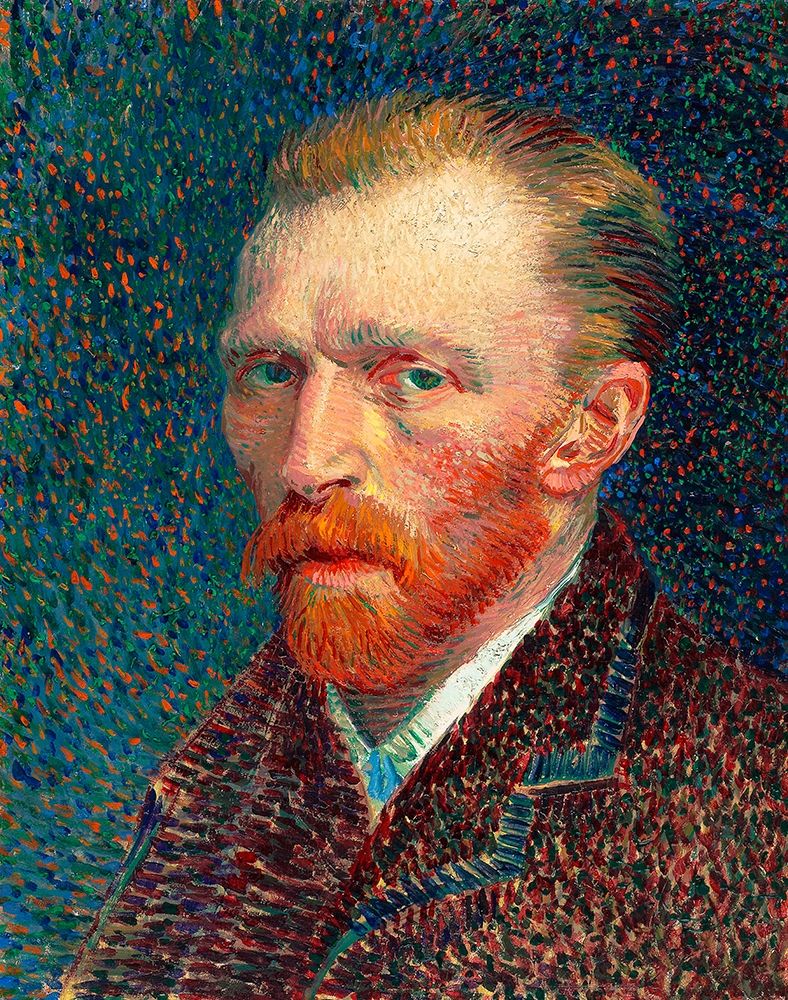 Self-Portrait (1887) art print by Vincent Van Gogh for $57.95 CAD