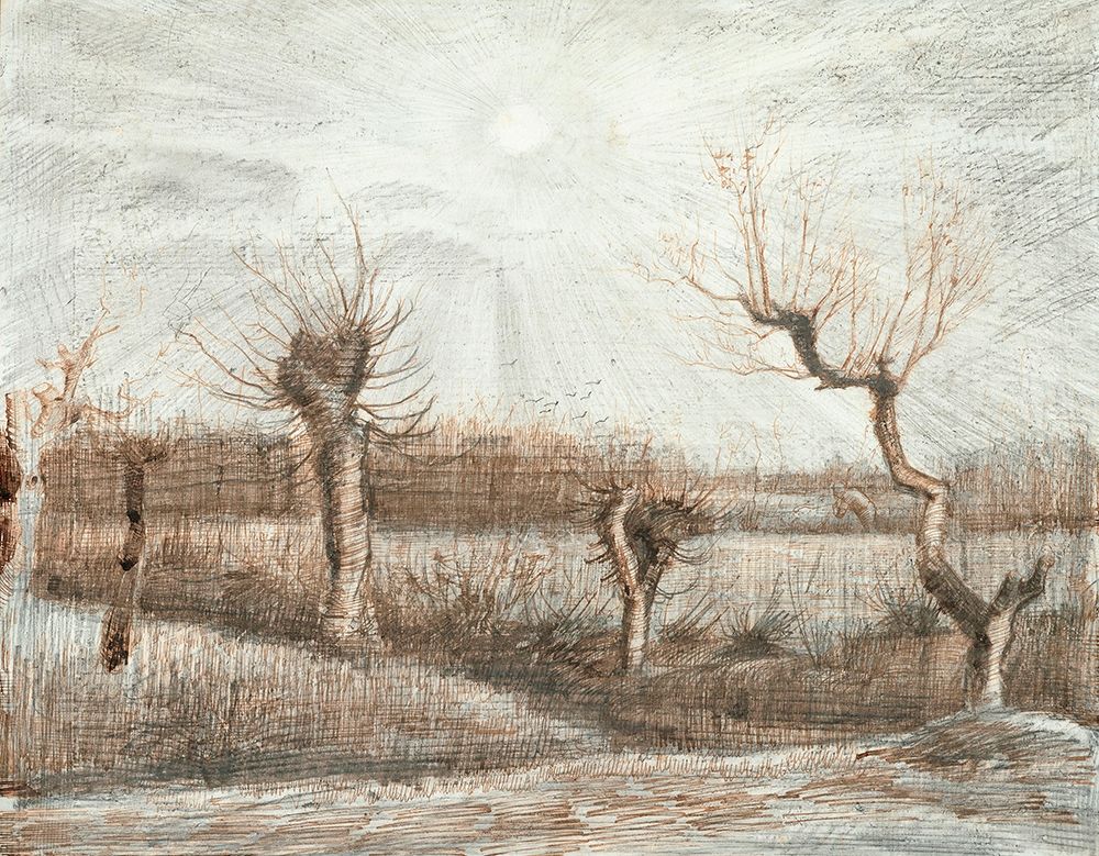 Tetards (Pollards) (1884) art print by Vincent Van Gogh for $57.95 CAD