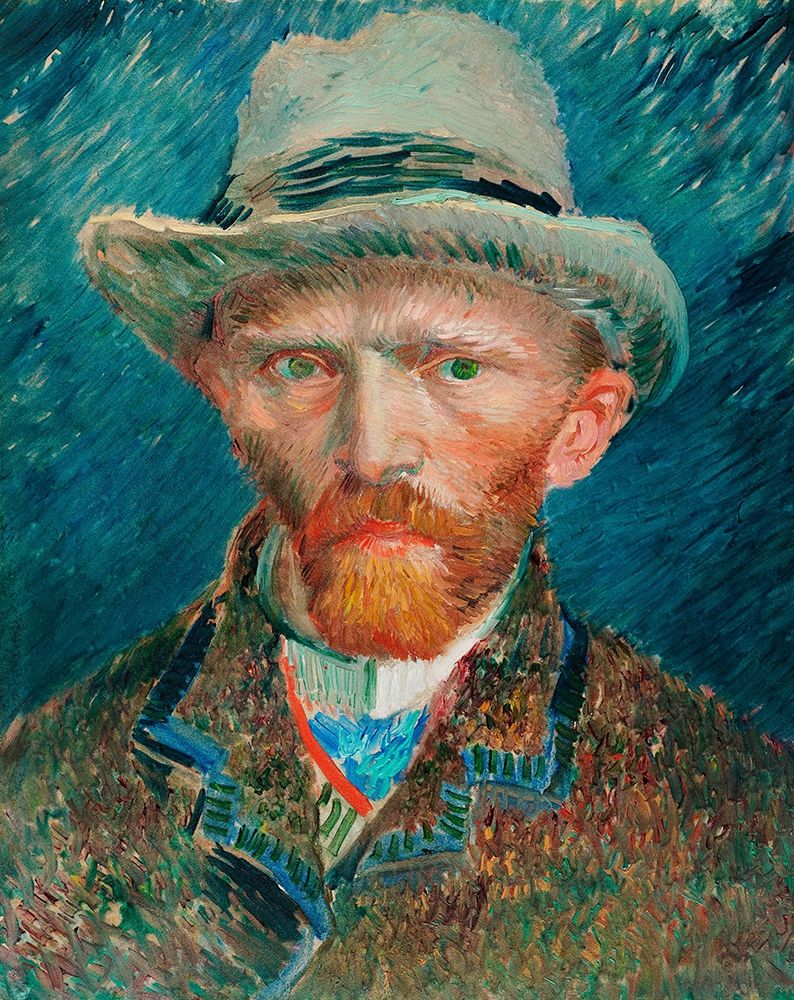 Self-portrait (1887) art print by Vincent Van Gogh for $57.95 CAD