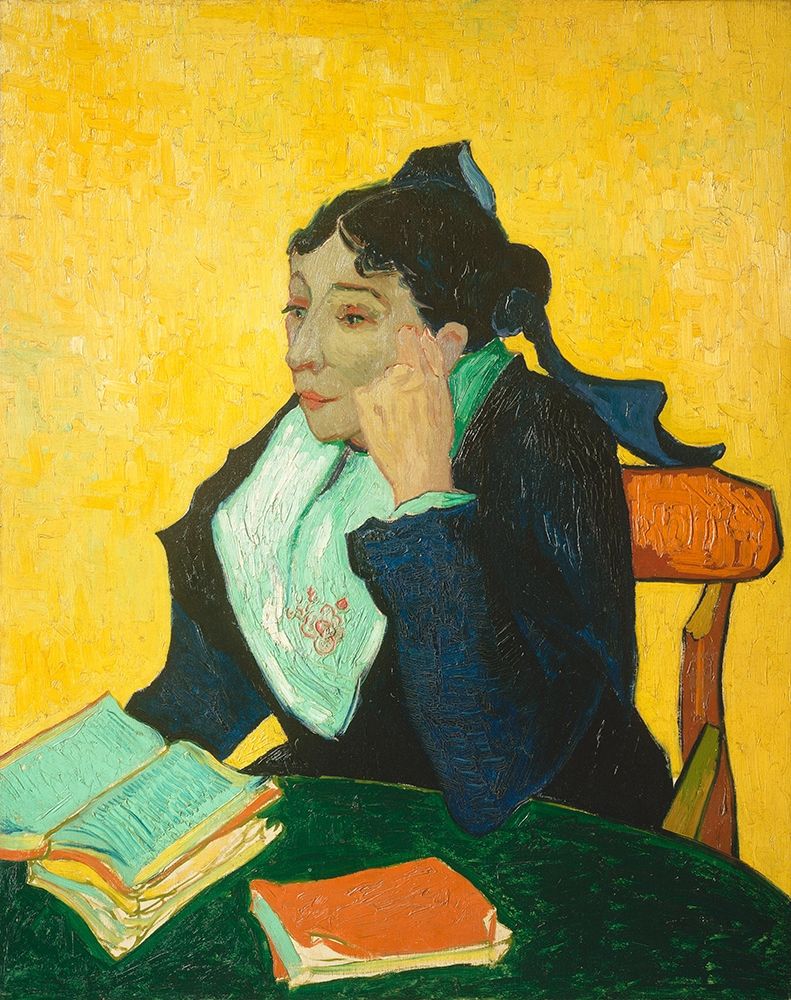 Madame Joseph-Michel Ginoux (1888â€“1889) art print by Vincent Van Gogh for $57.95 CAD