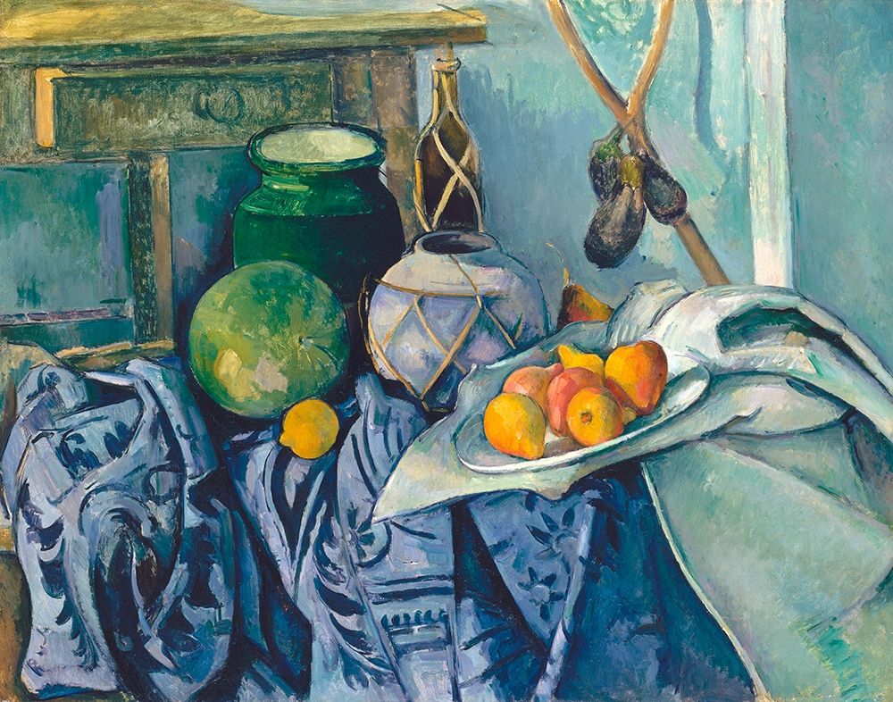 Still Life with Apples art print by Paul Cezanne for $57.95 CAD