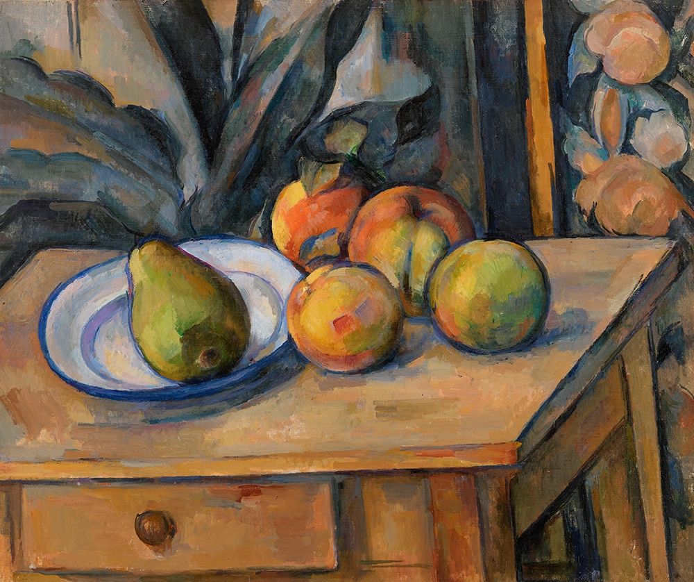 The Large Pear art print by Paul Cezanne for $57.95 CAD