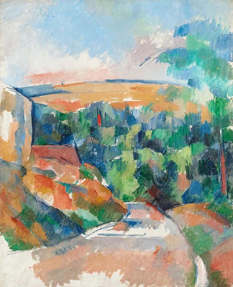 The Bend in the Road art print by Paul Cezanne for $57.95 CAD