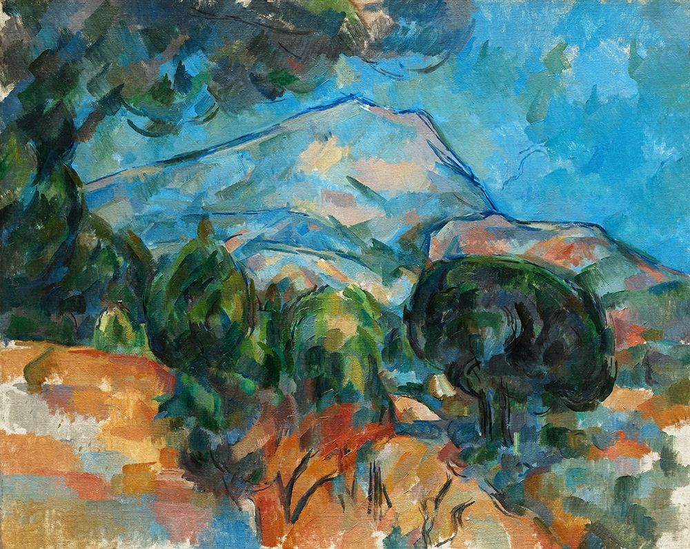 Mount Sainteâ€“Victoire art print by Paul Cezanne for $57.95 CAD