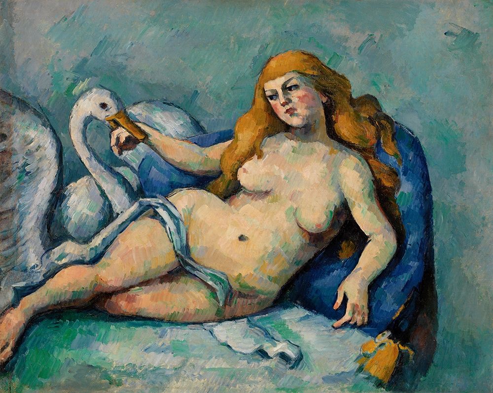 Leda and the Swan art print by Paul Cezanne for $57.95 CAD