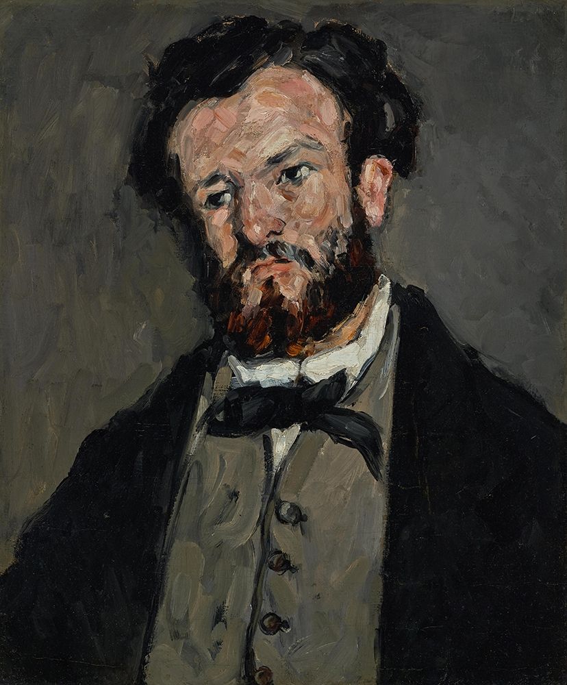Portrait of Anthony ValabrÃ¨gue art print by Paul Cezanne for $57.95 CAD