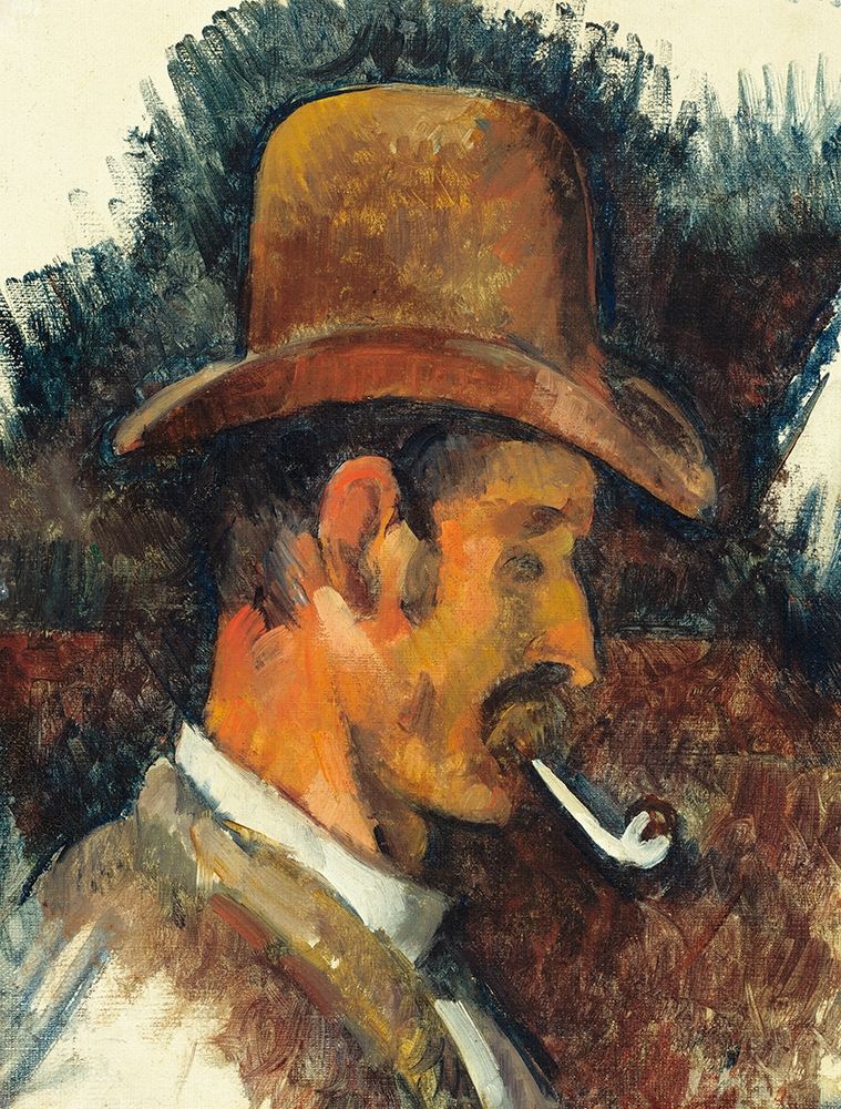 Man with Pipe art print by Paul Cezanne for $57.95 CAD