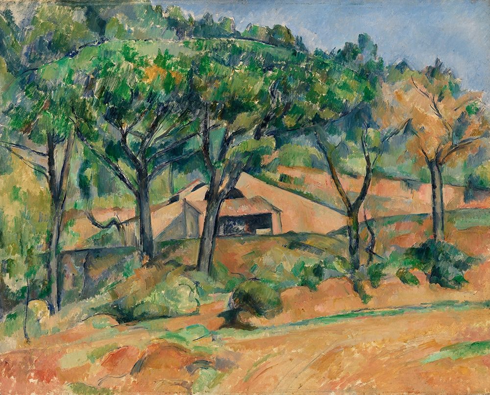 House in Provence art print by Paul Cezanne for $57.95 CAD