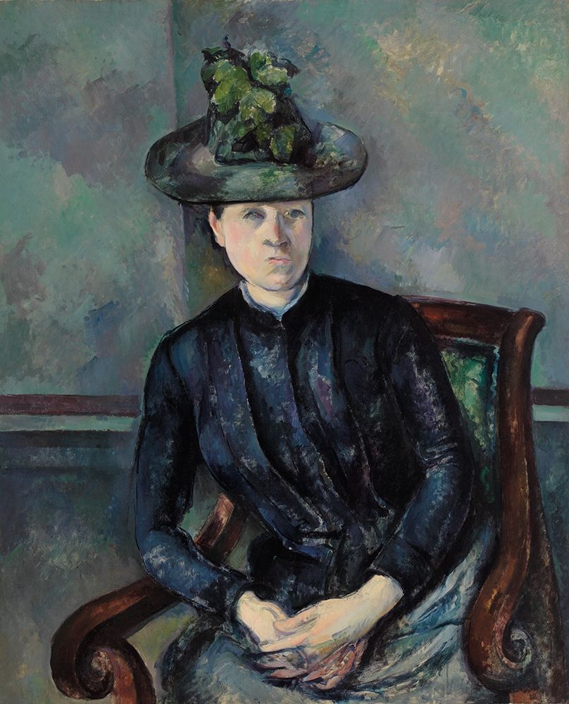 Madame CÃ©zanne with Green HatÂ  art print by Paul Cezanne for $57.95 CAD