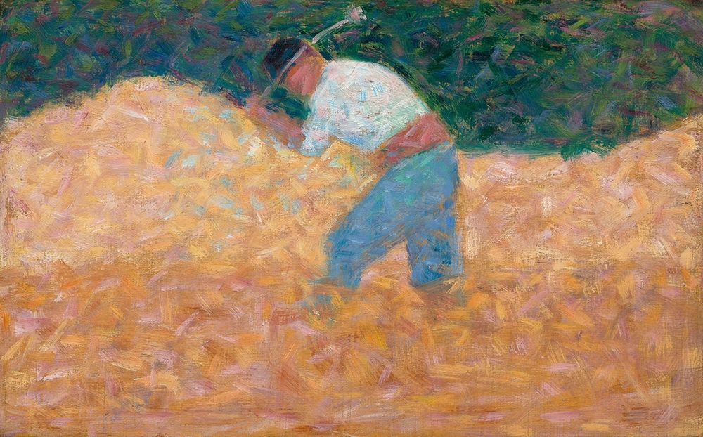 The Stone Breaker art print by Georges Seurat for $57.95 CAD