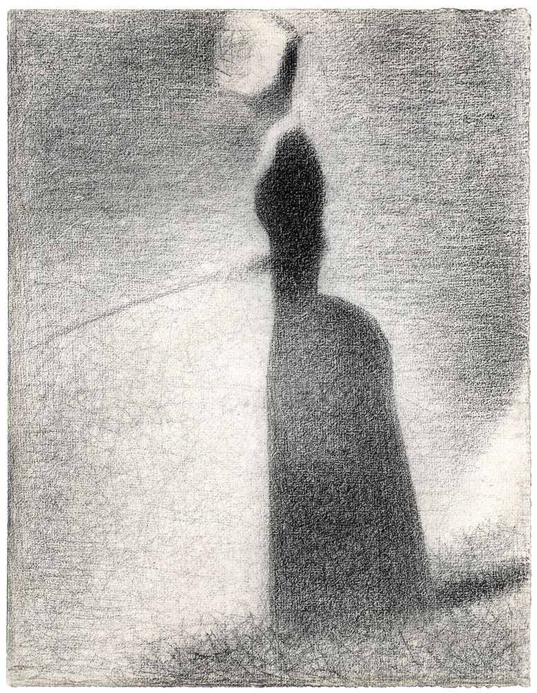 A Woman Fishing art print by Georges Seurat for $57.95 CAD