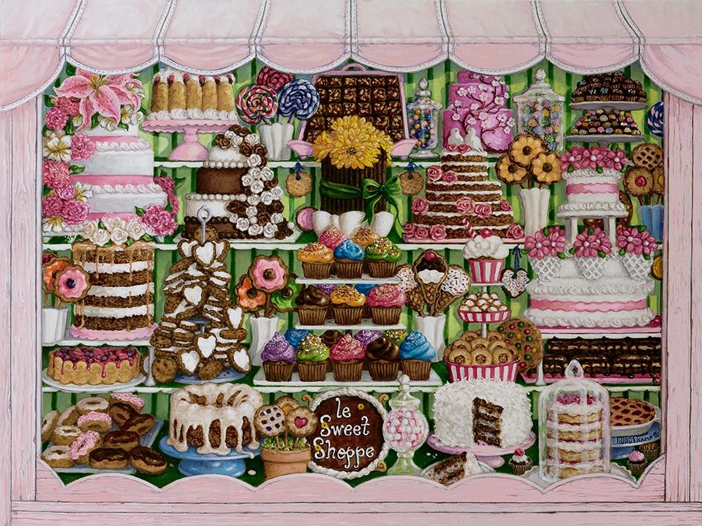 Sweet Shoppe art print by Janet Kruskamp for $57.95 CAD