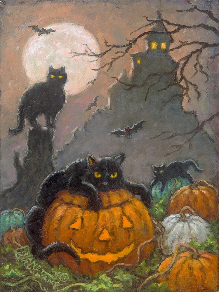 Halloween III art print by Janet Kruskamp for $57.95 CAD