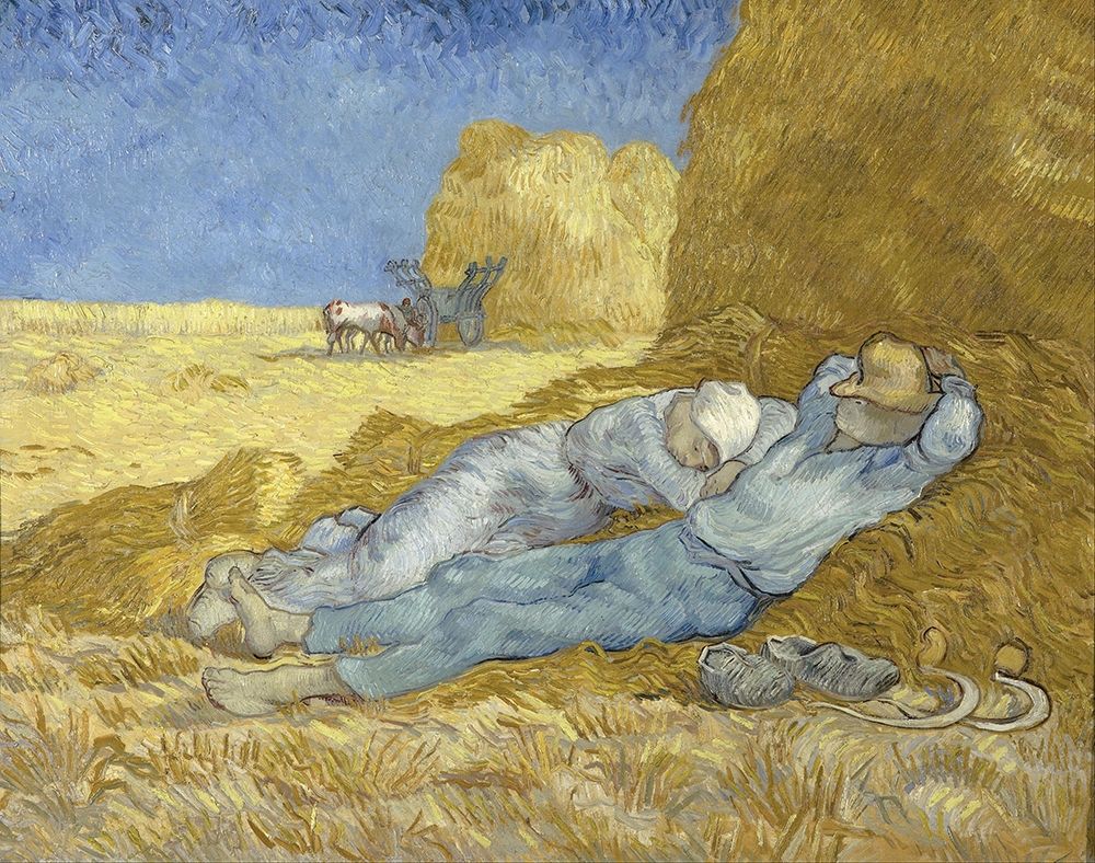 The Siesta art print by Vincent Van Gogh for $57.95 CAD