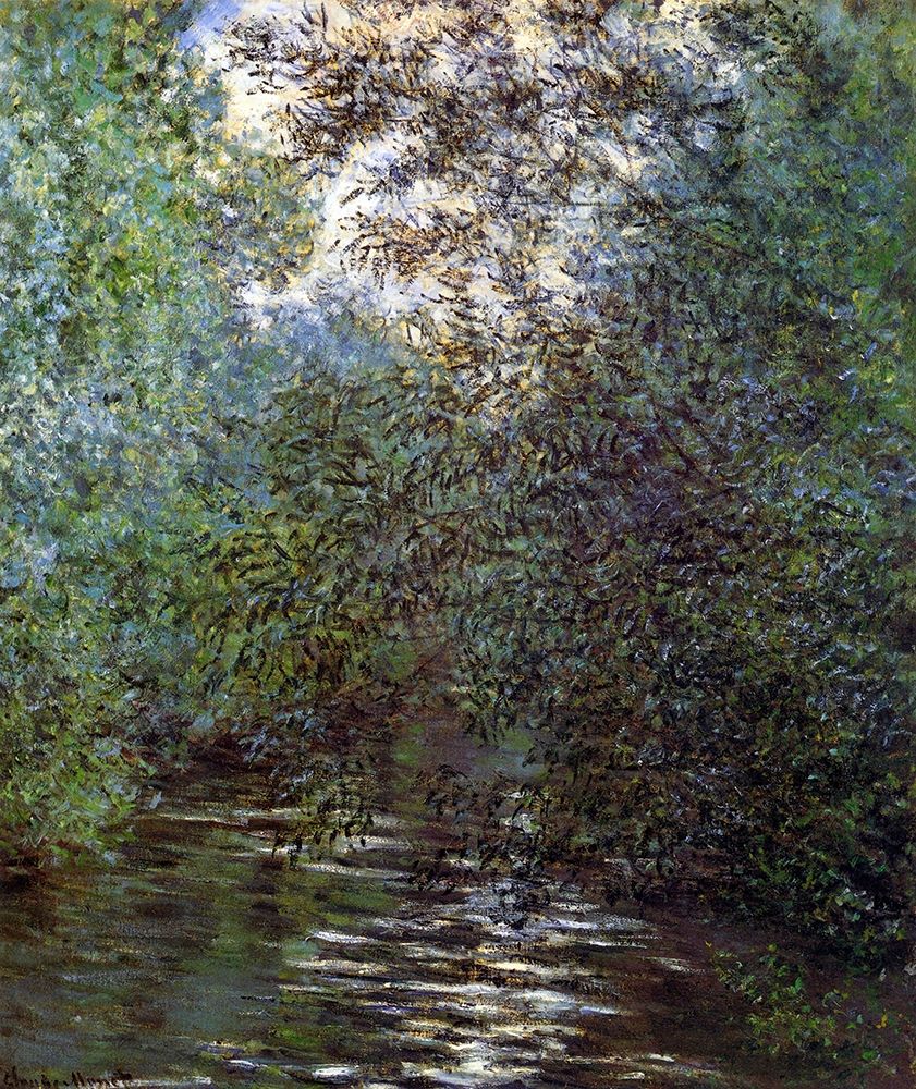 Le Fleuve Aux Saules art print by Claude Monet for $57.95 CAD
