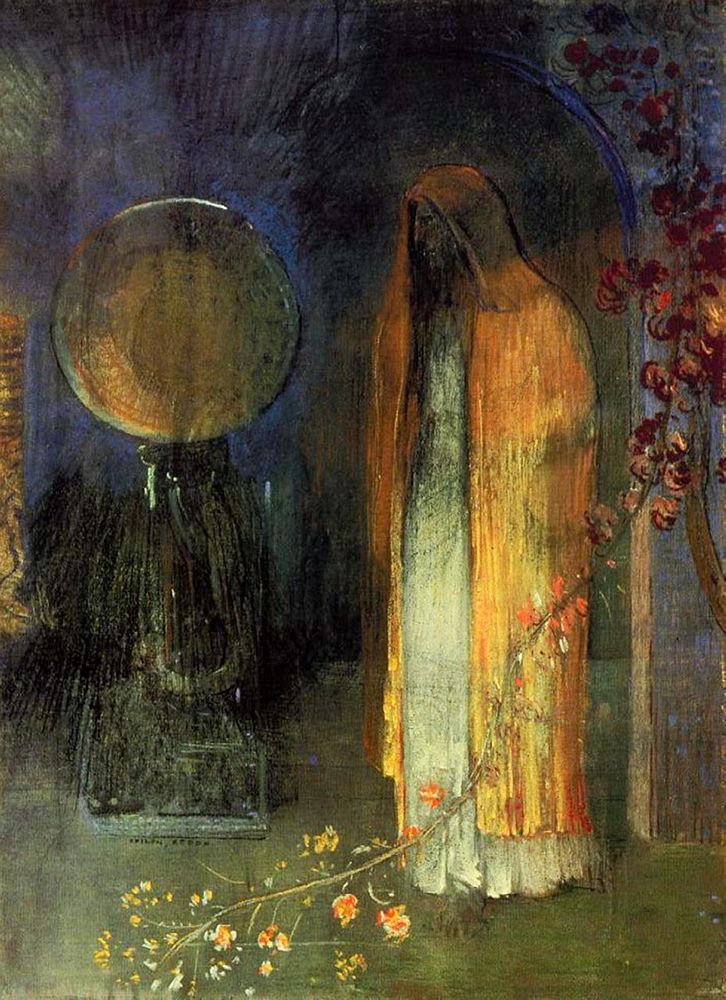 The Yellow Cape art print by Odilon Redon for $57.95 CAD