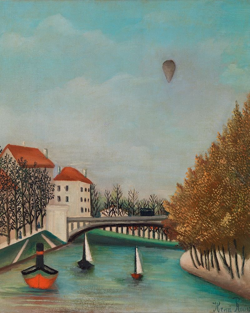 Study for View of the Pont de Sevres 1908 art print by Henri Rousseau for $57.95 CAD
