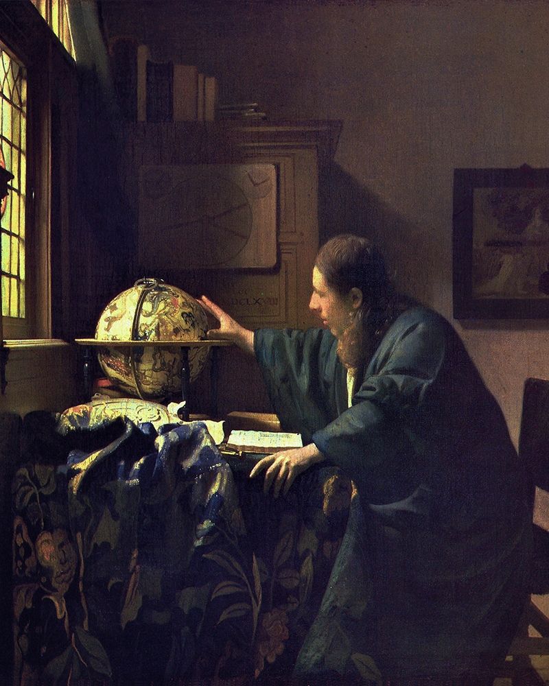 The Astronomer art print by Johannes Vermeer for $57.95 CAD