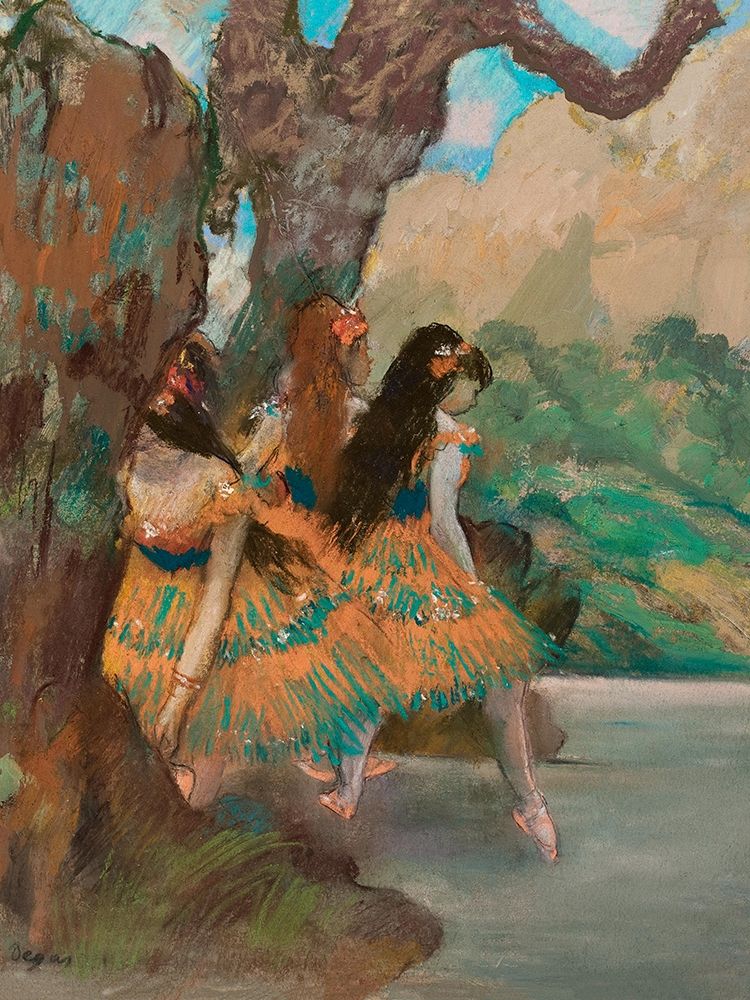 Ballet Dancers art print by Edgar Degas for $57.95 CAD