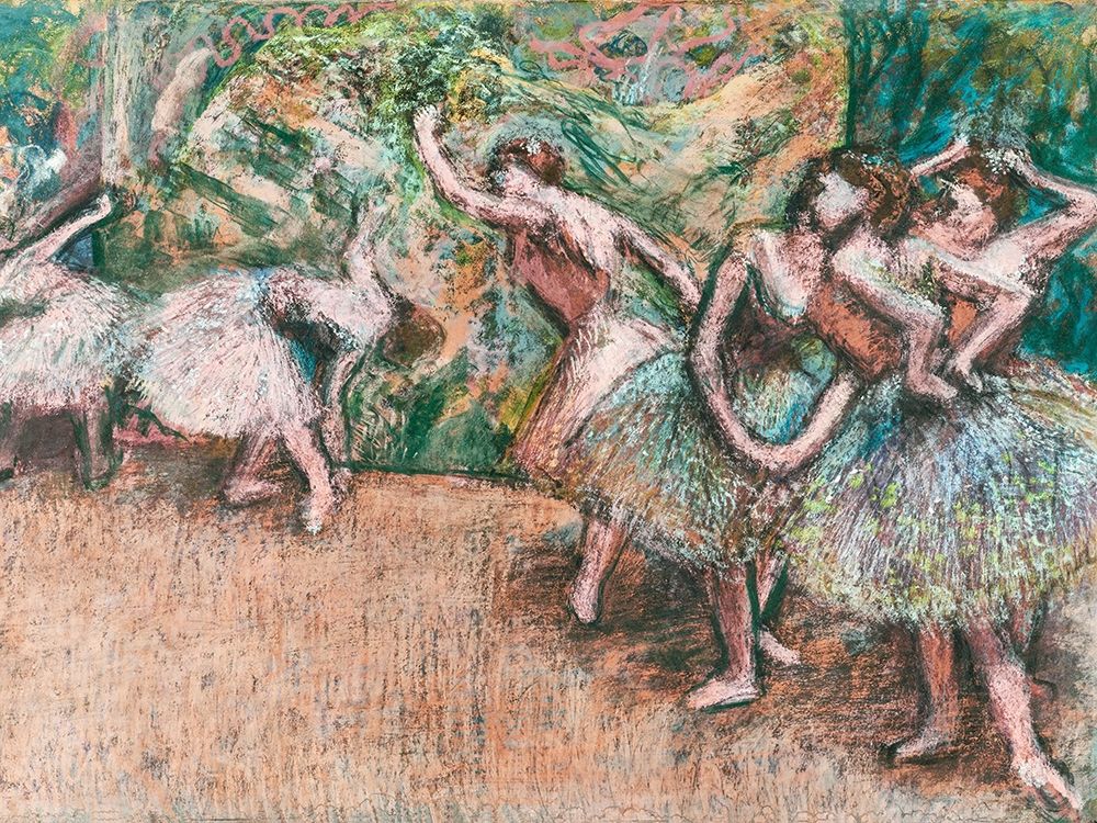 Ballet Scene art print by Edgar Degas for $57.95 CAD