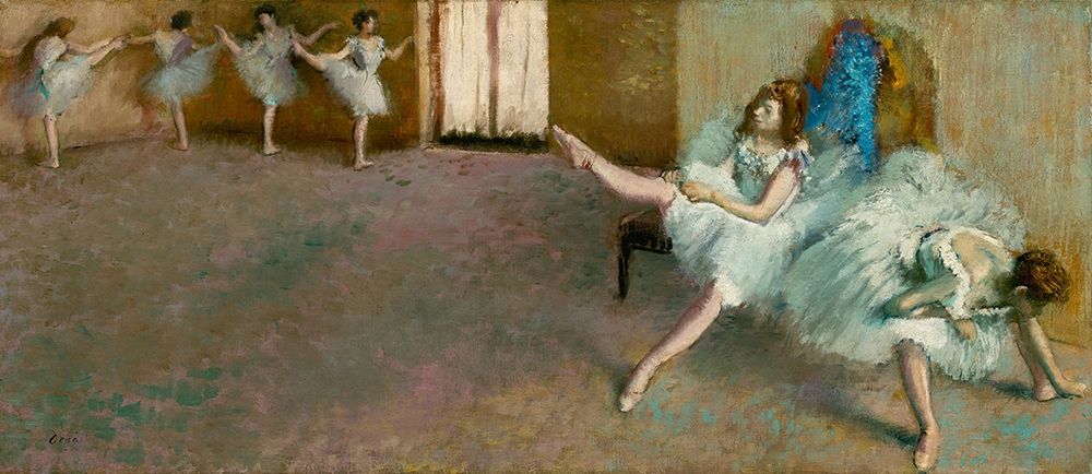 Before the Ballet art print by Edgar Degas for $57.95 CAD