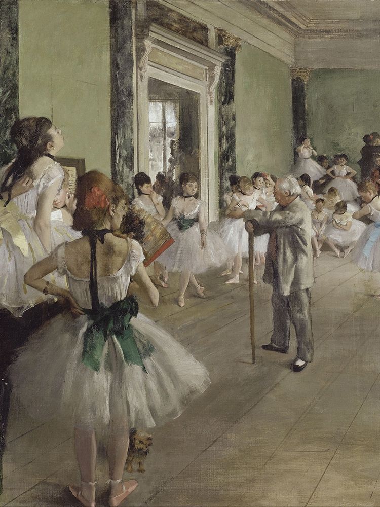 The Ballet Class art print by Edgar Degas for $57.95 CAD