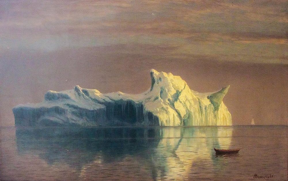 The Iceberg art print by Albert Bierstadt for $57.95 CAD