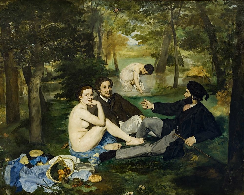 Luncheon on the Grass art print by Edouard Manet for $57.95 CAD