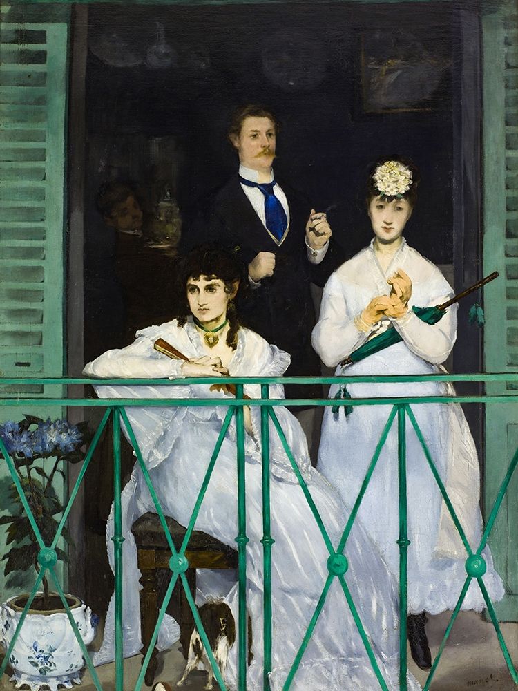 The Balcony art print by Edouard Manet for $57.95 CAD