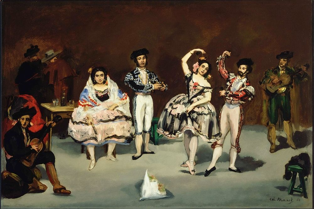 Spanish Ballet art print by Edouard Manet for $57.95 CAD
