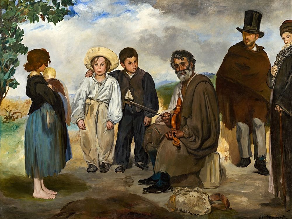 The Old Musician art print by Edouard Manet for $57.95 CAD