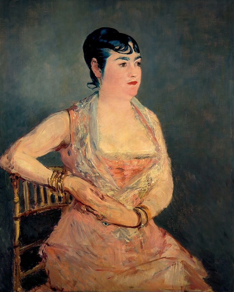 Lady in Pink art print by Edouard Manet for $57.95 CAD