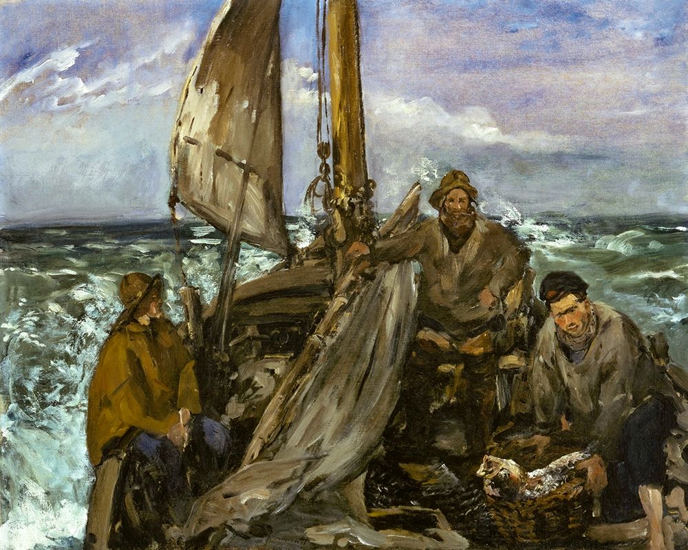 The Toilers of the Sea art print by Edouard Manet for $57.95 CAD
