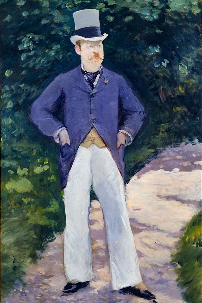 Portrait of Monsieur Brun art print by Edouard Manet for $57.95 CAD
