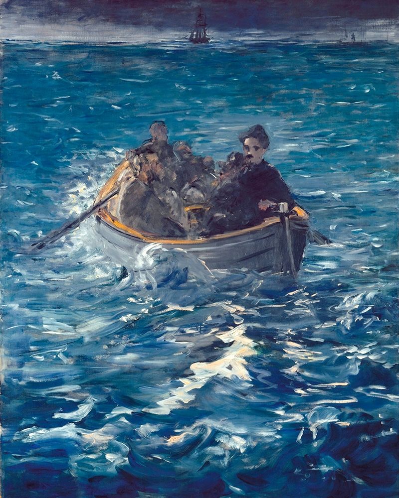 Rocheforts Escape art print by Edouard Manet for $57.95 CAD